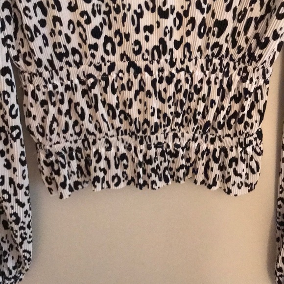 Zara Leopard Blouse - Picture 5 of 6
